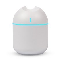미니가습기 USB 자동차 미니 초음파 가습기 아로마 에센셜 오일 디퓨저 Led 라이트 미스트 메이커 가전 제, [01] WHITE