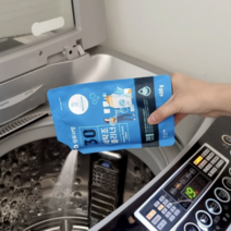 쉼표리빙 세탁조 클리너 드럼 통돌이 세탁기 청소 크리너 450gX6팩, 450g, 24개