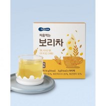 [베베쿡]처음 먹는 보리차 3개(54티백)