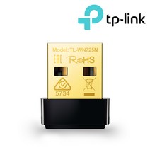 [티피링크] 데스크탑 와이파이 무선랜카드 TL-WN725N /150Mbps /USB2.0