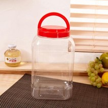 대원광구병 사각-6L 담금주병 과실주병 보관용기 밀폐용기 주방용품