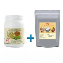 탄산수제조 구연산(통제품)1Kg+베이킹소다1Kg(식용), 1kg, 2팩
