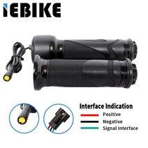 전동킥보드 전기 ebike 트위스트 스로틀 스쿠터 전자 가스 핸들 24v 36v 48v 60v 72v bafang 전기 모터 bbshd