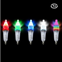 TJ코리아 LED 갈치집어등 12cm 수중점멸형 건전지포함 (상세설명참조), 갈치집어등 12cm/백색