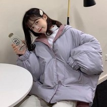 숏패딩 양면점퍼 DS 러블리 양면패딩 여자점퍼 2컬러 여자패딩이쁜패딩