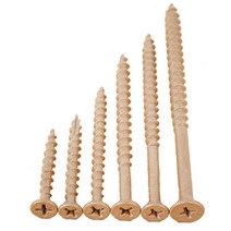 YUJINCO 목재용(델타) 나사 피스 방부목 소량 25mm 32mm 38mm 50mm 65mm 75mm 90mm, 목재용(델타)피스, 65mm(30개)