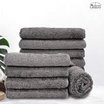 디알엠 호텔 수건 30수 40수 고급 답례 선물 기념 수건 타올 코마사 140g 170g 200g 10개, 40수 170g 차콜, 10장