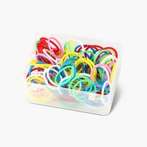 펜코리아(디오피스) 마그피아 플라스틱 칼라링 카드링, 30mm, 1통