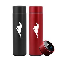 차량용 커피 포트 12볼트 화물차용 car logo 절연 냄비 ford mk3 2019, 푸른