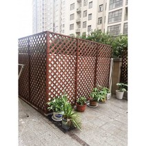 전원주택 마당 화단 정원 나무 울타리 펜스 휀스 대문, 나무 펜스 50x150