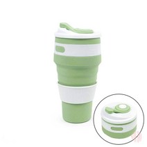 휴대용 실리콘 텀블러 500ML 색상랜덤 접이식실리콘컵 접는텀블러 텀블러