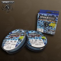 스파이더와이어 스무드8 블루카모 300m, 6.0호