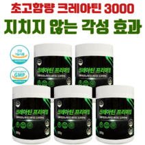 웰리즈 크레아틴 프리미엄 300g 모노하이드레이트 헬스보충제, 5개