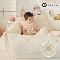 에시앙 아기침대가드 모데즈 누빔 범퍼쿠션 (솜포함) (우주), L
