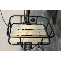 레트로 복고 자전거 다이 짐 바구니 덮개 장바구니, 블랙(16 인치 20 인치)