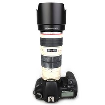JJC 캐논 ET-74 소백 IS 커버 70-200mm f4L 일안반사 카메라 렌즈 연꽃모양 67mm