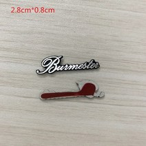 다이나오디오 용 100pcs 금속! 200pcs JBL-FOCAL 하만/카돈 자오선 펜더 하이파이 스피커 오디오 배지, 부메스터 28mm_100개