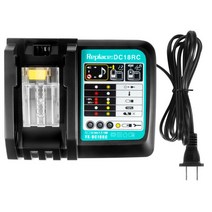 마키다 충전식배터리충전기 bl1860 18v 8000mah makita 18v 8ah bl1850 bl1880 bl1860b lxt400 30, 18v 충전기