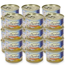 뉴트리나 비스트로 흰살참치와 닭안심 캔 160g X 24개, 단품, 단품