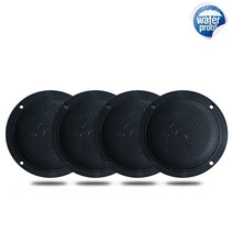 야외 요트 스파 atv utv 트럭 골프 카트 오토바이에 대 한 2 쌍 4 인치 방수 해양 스피커 120watts 보트 음악 스피커, 없음