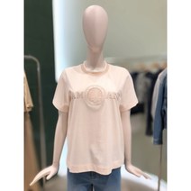 듀엘+10%쿠폰다운 밴딩넥로고반팔티셔츠 L242MSM0441325375