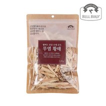 벨버드 강아지 건강수제간식, 무염황태 맛, 120g, 1개입