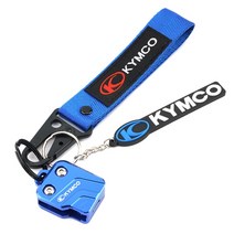 KYMCO 다운타운 125i 200i 300i 350i CT300 용 바이크 오토바이 액세서리 CNC 키 체인 열쇠 고리 커버 셸 슈트, [09] 1 set Blue