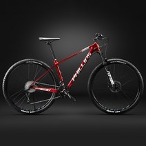 MTB 바퀴큰자전거 산악용 광폭타이어 29인치 33단, 27.5인치, 레드 경량 탄소섬유