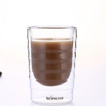 플랫화이트잔 아인슈페너잔 에스프레소샷잔 밀크글라스네스프레소 더블 월 커피 글라스 머그컵 85ml 150ml, 02 150ml