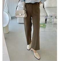 (어나더모먼트) 다비 세미와이드 슬랙스
