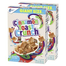 제네럴밀스 시나몬 토스트 크런치 통밀 & 라이스 시리얼, 2개, 765g