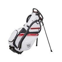 윌슨 Staff EXO II 남성 골프백 캐디백, Carry, White/Blue/Red