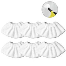 스팀클리너 부품 Karcher Easyfix SC2 SC3 SC4 SC5 걸레 용 교체용 헤드 마이크로파이버 커버 스팀 청소기 액세서리 예비, [03] 6pc