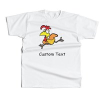 주문제작 닭 치킨 동물프린팅 티셔츠 프린트티셔츠
