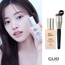 클리오 킬커버 뉴매트 파운데이션 기획세트 (본품+브러쉬 구성), 4호 진저, 1개