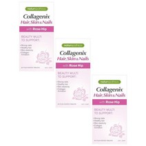 Naturopathica 내츄로패시카 콜라지닉스 헤어 스킨 네일 Collagenix Hair Skin & Nails 60정, 3개