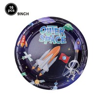 태양계 모형 모빌 행성 세트8pc 우주 공간 빨대 재사용 가능한 플라스틱 빨대 로켓, 접시 9인치