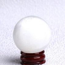 천연 셀레 나이트 크리스탈 요니 에그 또는 볼, Selenite ball+30-60g