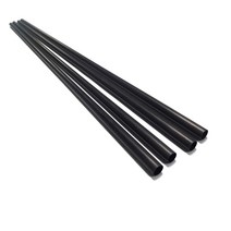카본큐대 탄소 섬유 샤프트 당구 큐 탄소 스틱 풀 큐 테이퍼 탄소 섬유 튜브 21 36x12 4 21 4x11 8mm 당구 큐 사용, 21.36x12.4x740mm