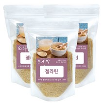 순하당 국내가공 젤라틴 가루 분말, 300g, 3팩