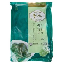 유기방아 쑥개떡 (냉동), 1개, 600g