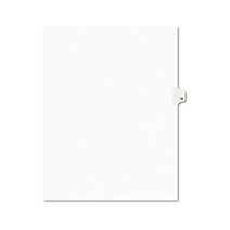 Avery Individual Legal Exhibit Dividers Avery Style 10 Side Tab 8.5 x 11 Inches Pack of 25 (119, 1