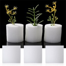 수경재배키트 무토양 수경 야채 보육 냄비 스폰지 꽃 씨앗 재배 시스템 트레이 10 개 50, 20 white 57mm-50pcs