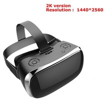 새로운 V3H VR 올인원 안경 S900 쿼드 코어 3G Ram 16G Rom 5.5 "2K 디스플레이 IMAX 3D Wifi 가상 현, [02] 2K Black