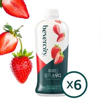 세미 베버시티 후루티 딸기 스무디 1.8kg (6개박스), 6개