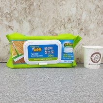 실속형 물걸레 청소포 대형(38x20) 30매