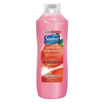 Suave 선 라이픈드 스트로베리 샤인 샴푸, 887ml, 1개