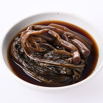가정식 반찬 밑반찬 갓 간장절임 500g, 1개