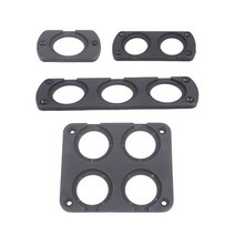 충전포트 DIY 4구 기계부속품 캠핑카 소켓 차박 시가 1구 공구 카라반홀쏘 파이 2구 볼트 메타 매립형 3구, 쿠팡 2-브라켓-2구