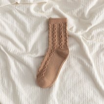 더캐시미어 일본 스타일 캐시미어 울 솔리드 양말 여성용 하라주쿠 레트로 긴 여자 열 스트리트웨어 크루